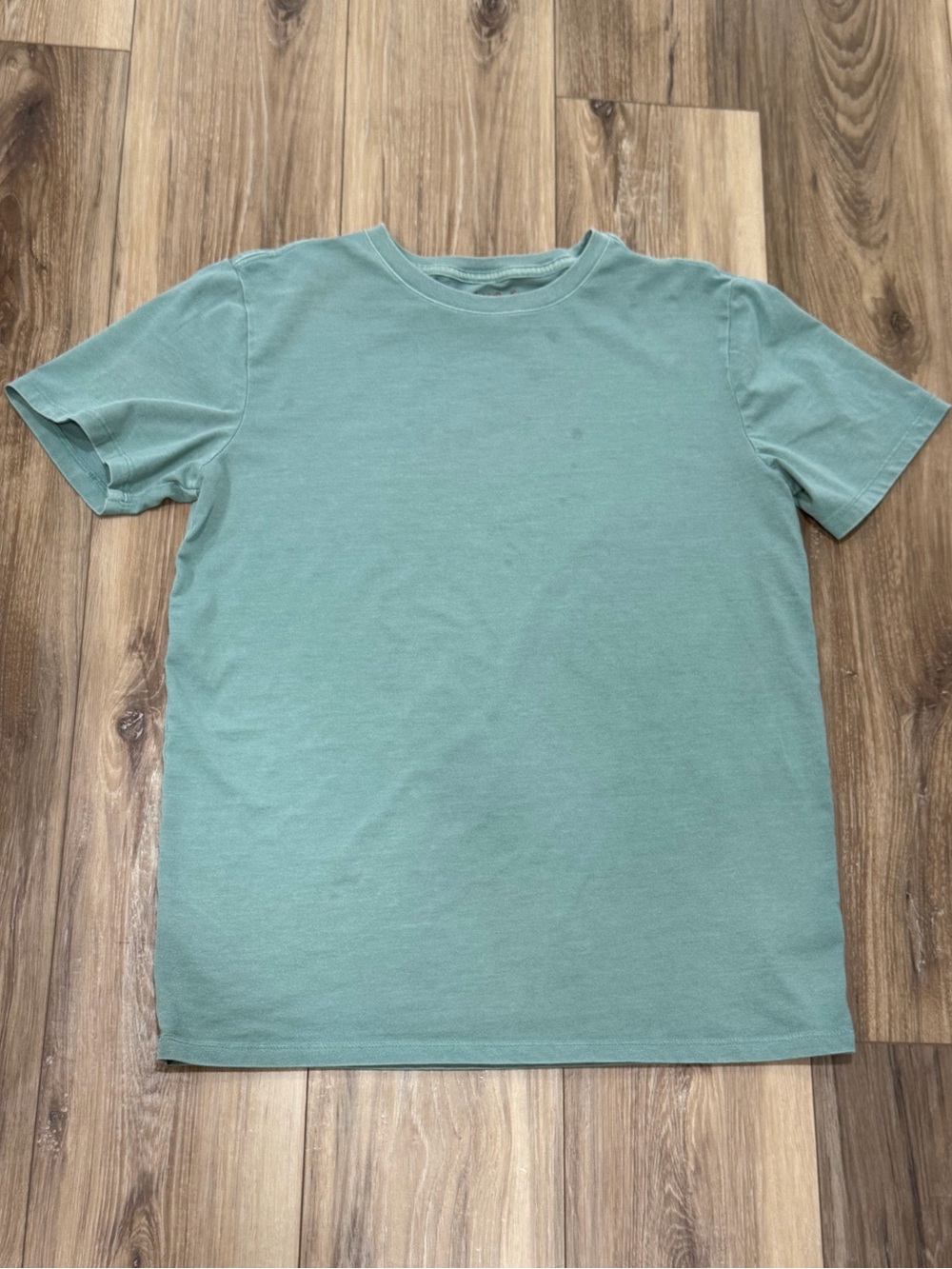Cat & Jack Sage Green Basic T-shirt XXL Husky Boys Short Sleeve Tee